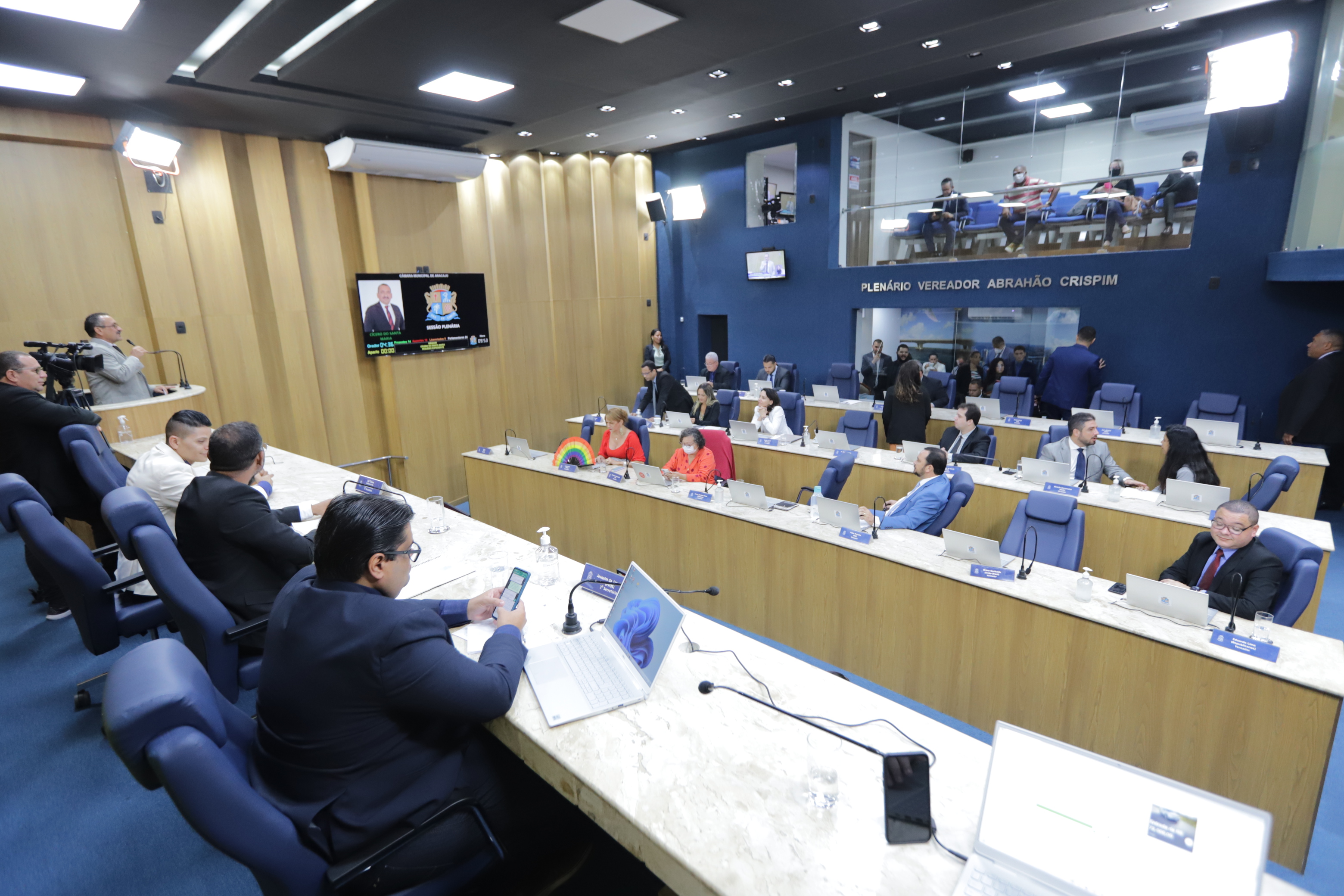 Treze proposituras são apreciadas pelos vereadores de Aracaju nesta quarta-feira, 11