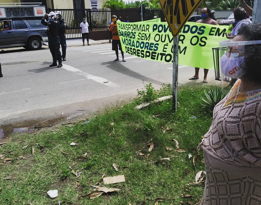 “Famílias da Zona de Expansão têm o meu total apoio”, afirma Ângela Melo durante ato público