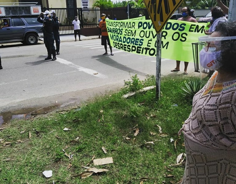 “Famílias da Zona de Expansão têm o meu total apoio”, afirma Ângela Melo durante ato público