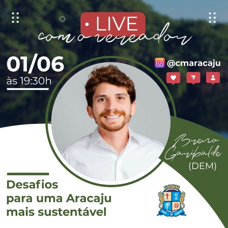 “Live” com vereadores estreia nesta terça no Instagram da CMA