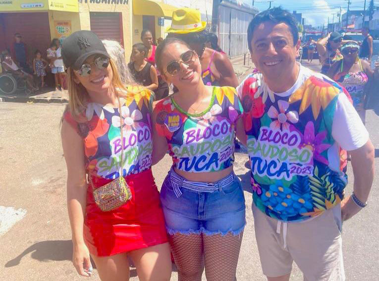 “O Bloco Saudoso Tuca deu um show de alegria pelas ruas do Siqueira Campos!”, destaca Fabiano Oliveira