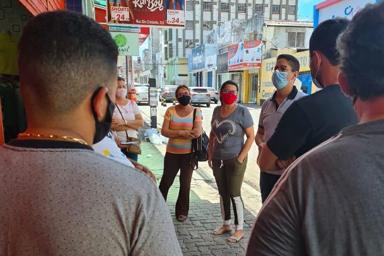 “Ouvi dos comerciantes e pude verificar o abandono do Centro de Aracaju”, registra Ricardo Marques