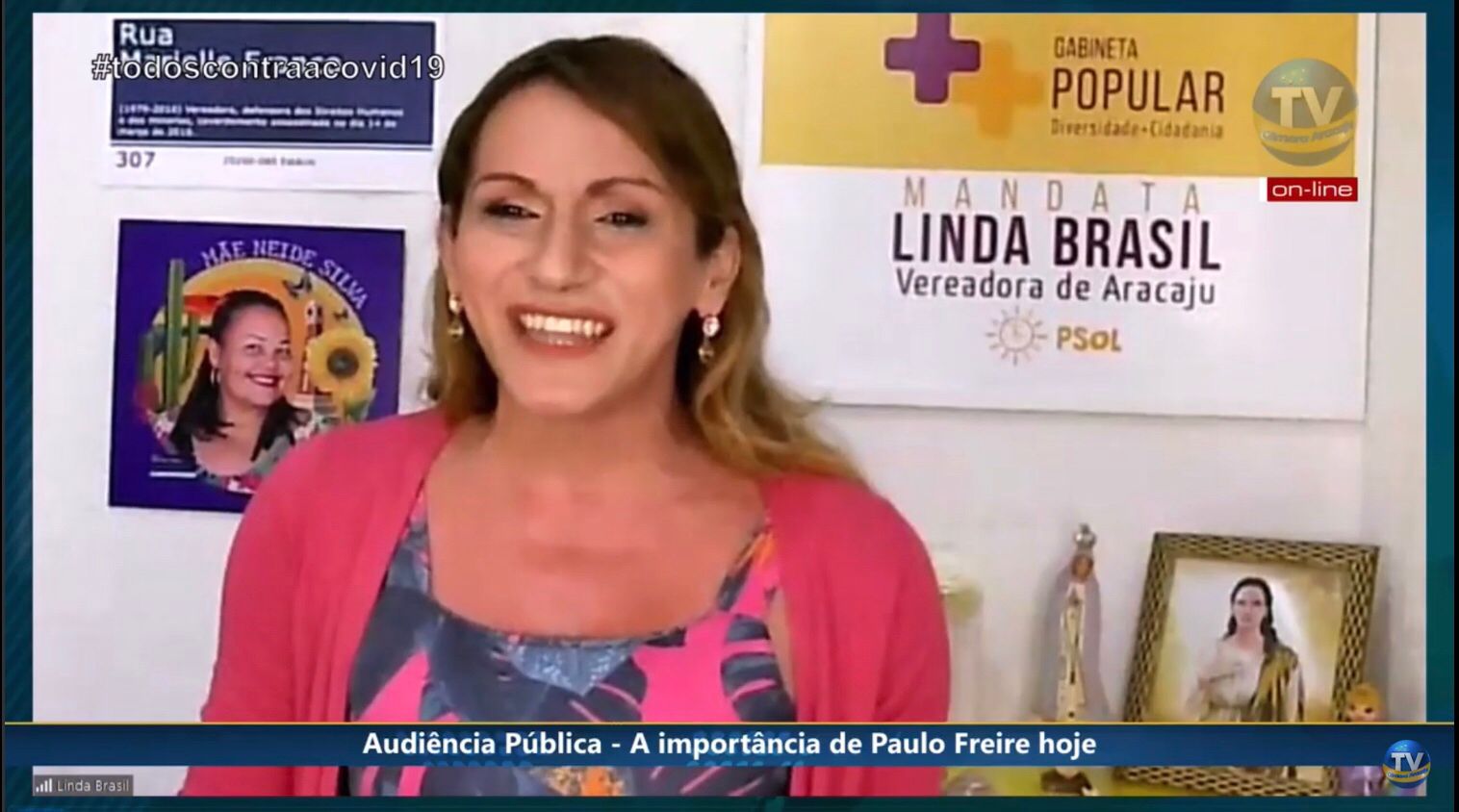 “Paulo Freire nos ensina a perceber as opressões e combatê-las”, diz Linda Brasil