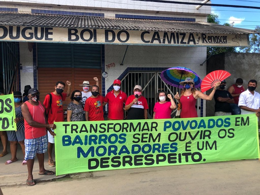 “Prefeitura precisa ouvir as famílias da Zona de Expansão”, afirma Professora Ângela Melo em ato público