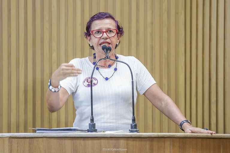 A importância da criação do cargo de profissional de apoio especializado é destaque na fala de Sonia Meire. 