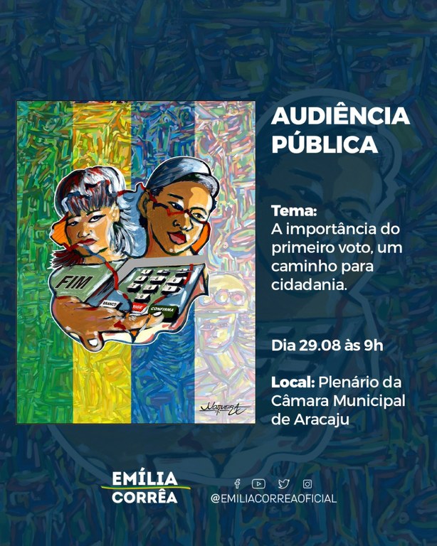 A importância do primeiro voto será tema de Audiência Pública na CMA