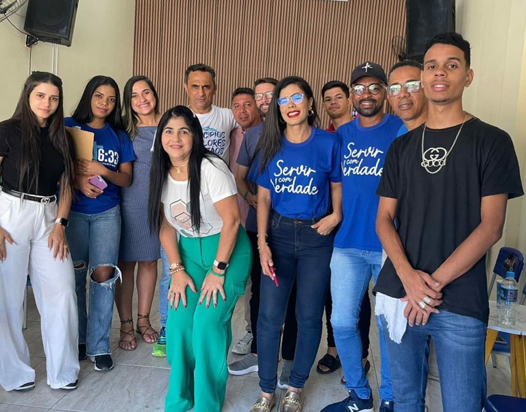 Ação social do vereador Pastor Diego acolhe moradores do bairro Olaria e adjacências