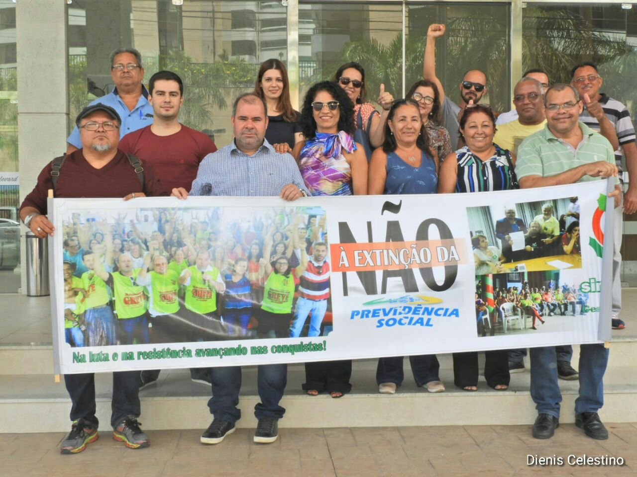 Agência do INSS é arrombada e, junto com diretores do Sindprev, vereador Isac pede providências ao MPE