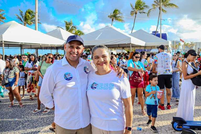 Alex Melo participa da III Caminhada em Prol da Conscientização do Autismo em Aracaju 