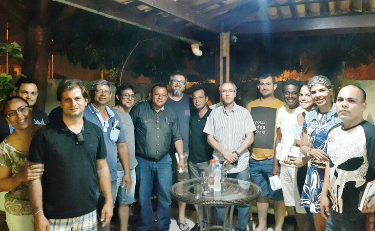 Américo de Deus debate com lideranças a importância das obras do Canal Beira Mar, Aeroporto e Atalaia