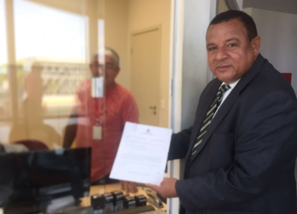 Américo de Deus denuncia crime ambiental ao Ministério Público