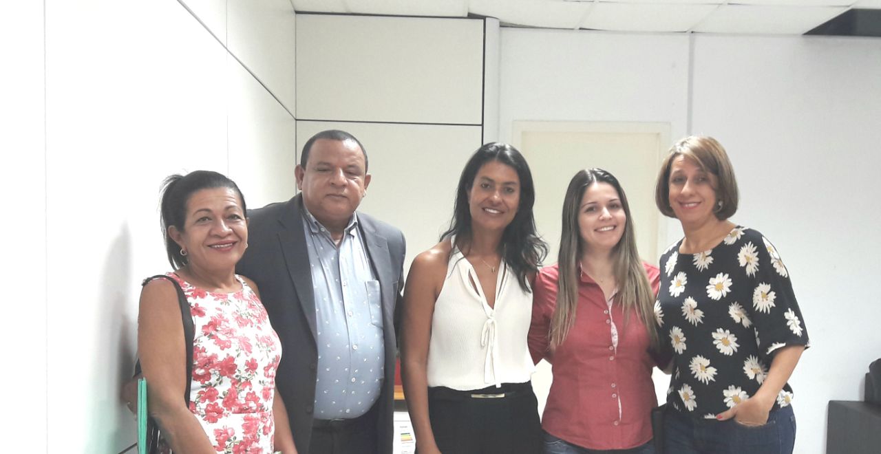 Américo de Deus discute situação do Porto Dantas e Santa Maria com a secretária Eliane Aquino