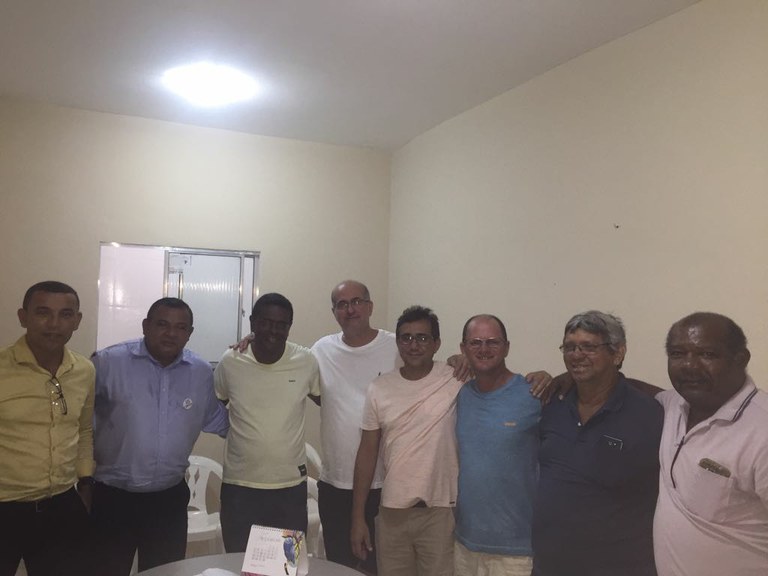 Américo de Deus participa da criação da associação de moradores do Residencial Portal do Sul
