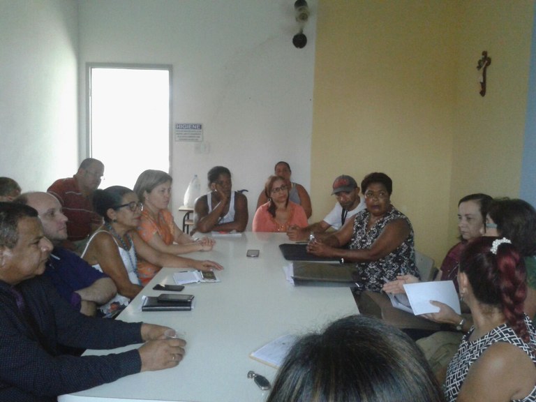 Américo de Deus participa de reunião do Conselho de Saúde do bairro Coroa do Meio