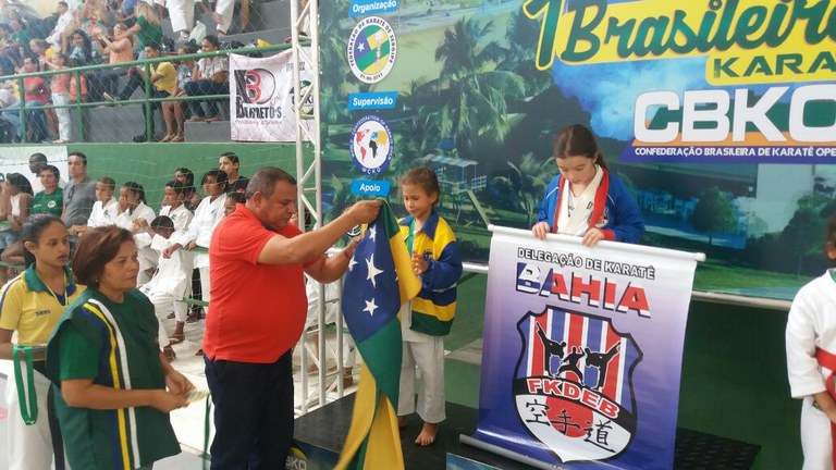 Américo de Deus prestigiou a 1ª edição do Campeonato Brasileiro de Karatê