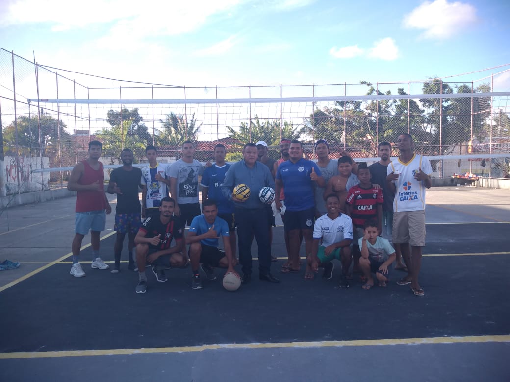 Américo de Deus realiza mais uma ação de incentivo ao esporte