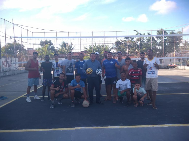Américo de Deus realiza mais uma ação de incentivo ao esporte