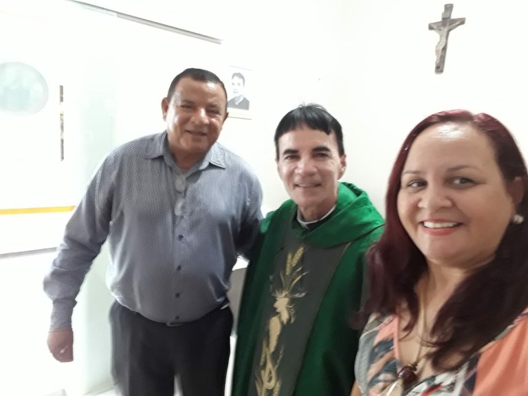 Américo de Deus ressalta ações do mandato em encontro com o Padre Fernando Ávila