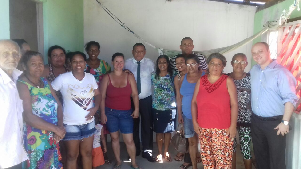 Américo de Deus se reúne com moradores do Loteamento Coqueiral