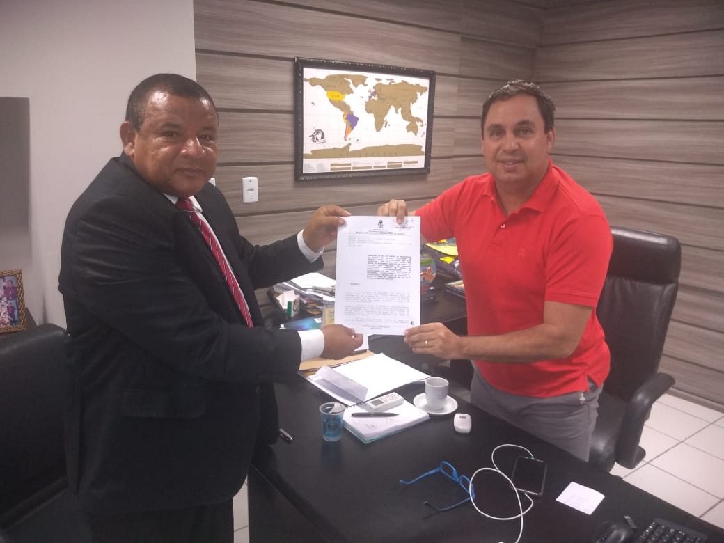 Américo de Deus se reúne com o secretário de Esporte e Lazer de Sergipe