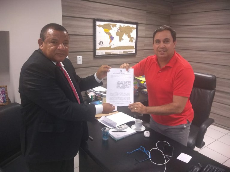 Américo de Deus se reúne com o secretário de Esporte e Lazer de Sergipe