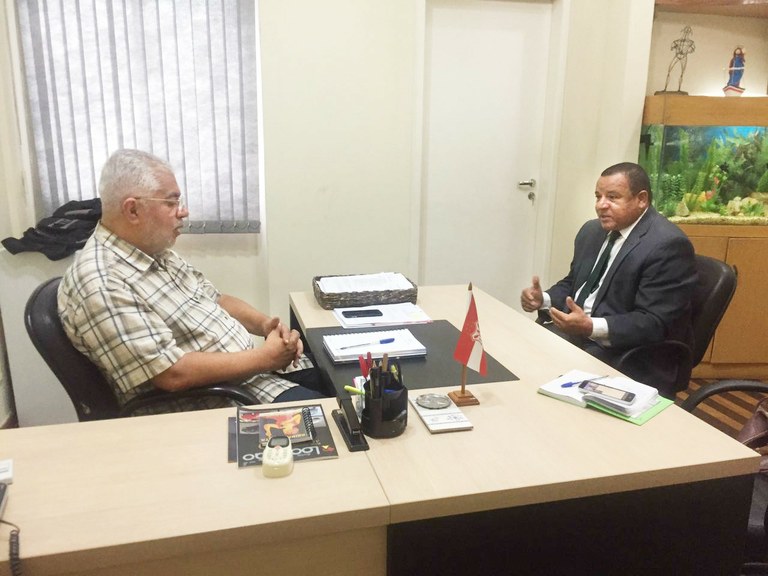 Américo de Deus se reúne com presidente da Funcaju para debater incentivo à cultura sergipana