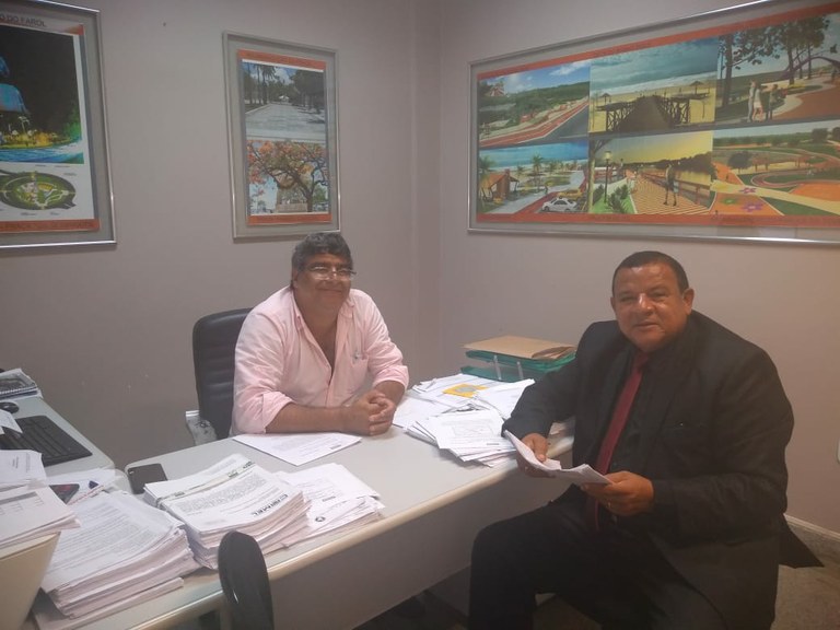 Américo de Deus volta a fiscalizar obra do Canal Beira-mar