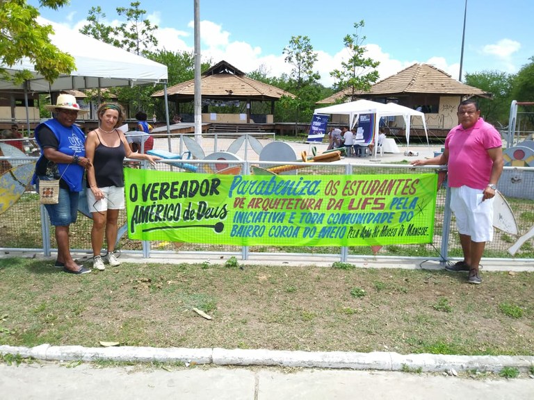 Américo de Deus volta a vistoriar Museu do Mangue no bairro Coroa do Meio