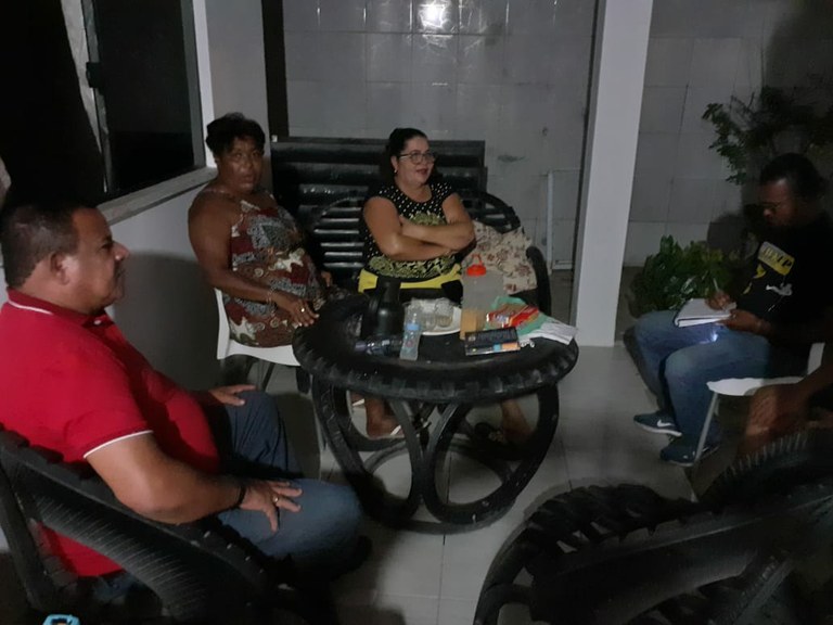 Américo participa de reunião para realização da 4ª Volta Ciclística no Bairro Coroa do Meio