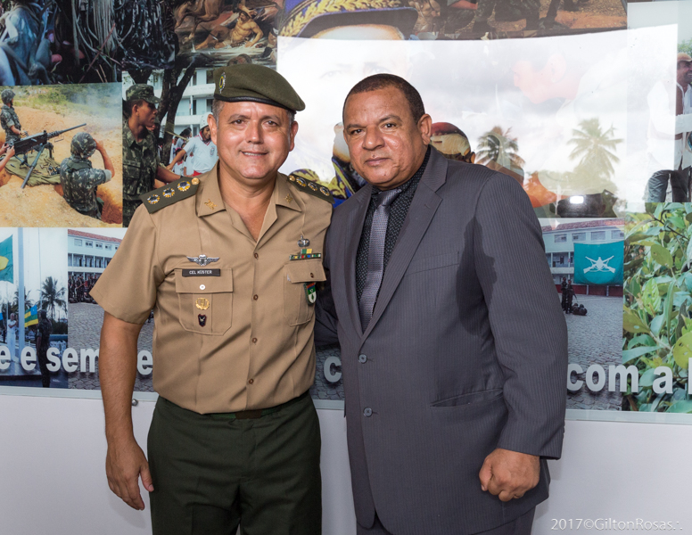 Américo prestigia solenidade em alusão ao Dia da Infantaria