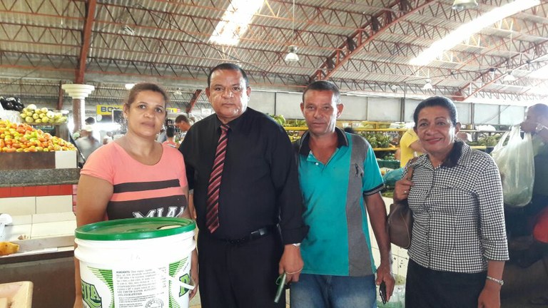 Américo se reúne com os comerciantes do Mercado Municipal de Aracaju