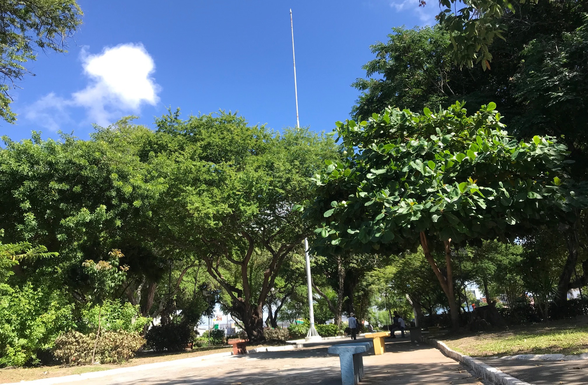 Anderson de Tuca alerta que a Praça da Bandeira está sem seu símbolo