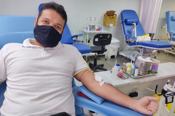 Anderson de Tuca fala sobre Dia Mundial do Doador de Sangue