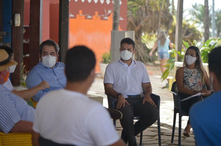 Anderson de Tuca se reúne com donos de bares e restaurantes