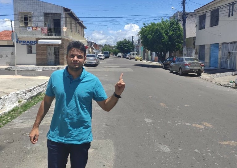 Anderson de Tuca solicita melhorias na Rua Amazonas