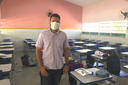 Anderson de Tuca visita escola municipal para fiscalizar