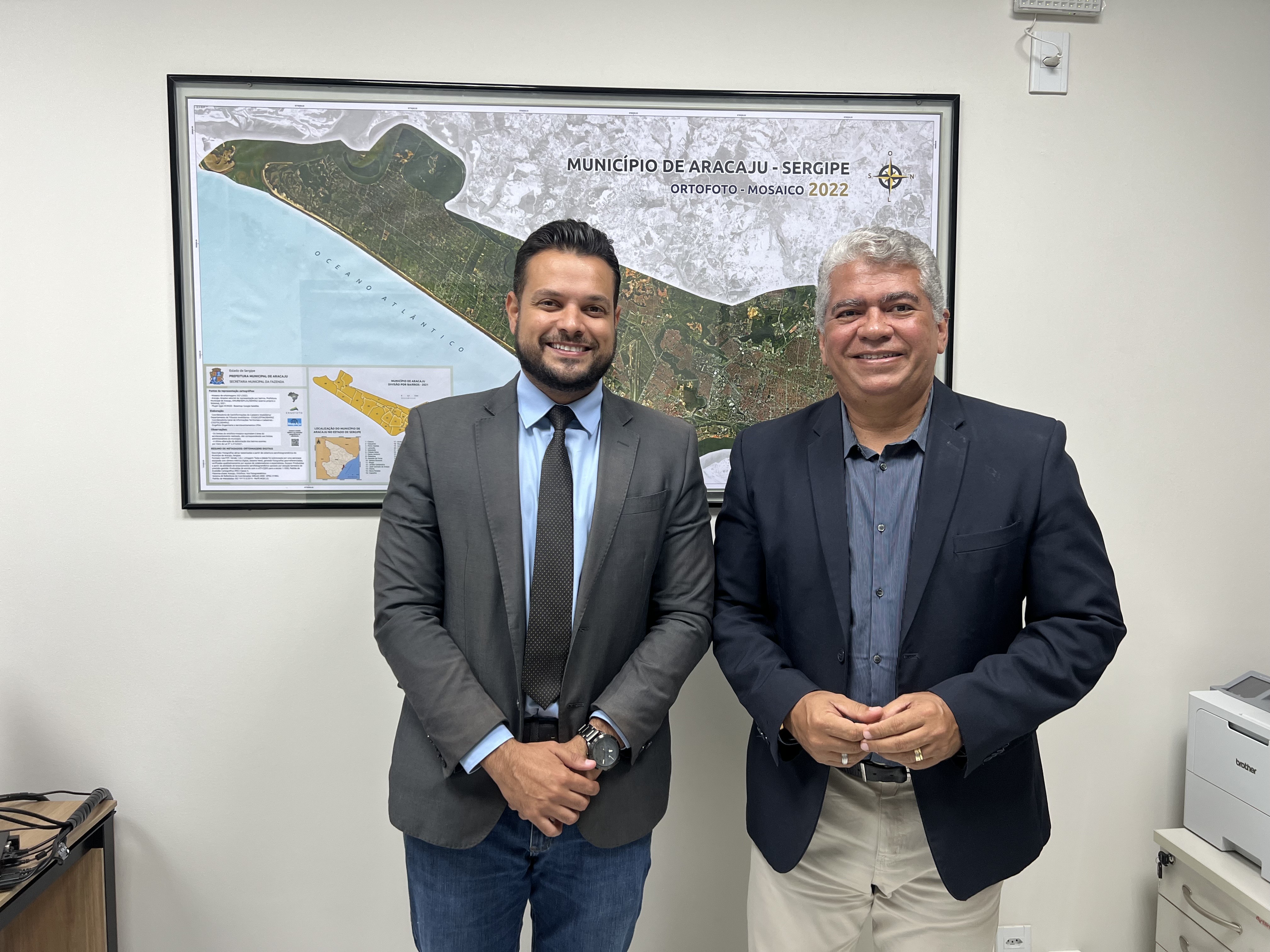 Anderson de Tuca visita SMTT e discute melhorias para o trânsito de Aracaju