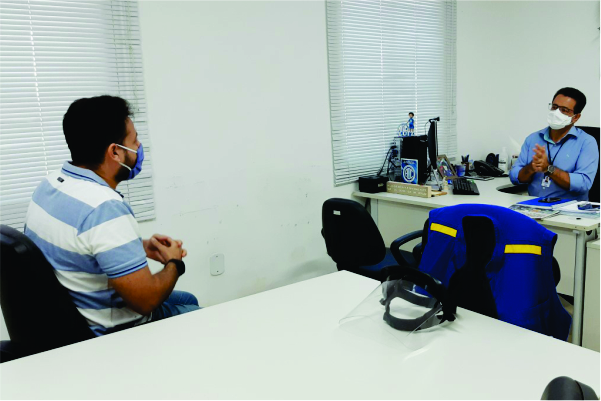 Anderson se reúne com presidente da Emsurb e representantes do comércio para discutir retomada