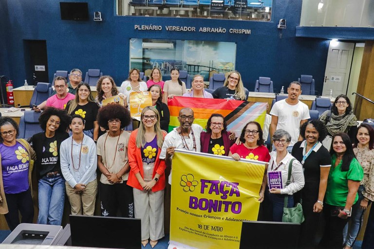 Audiência pública debate tema ‘faça bonito: protejam nossas crianças e adolescentes’, na câmara municipal