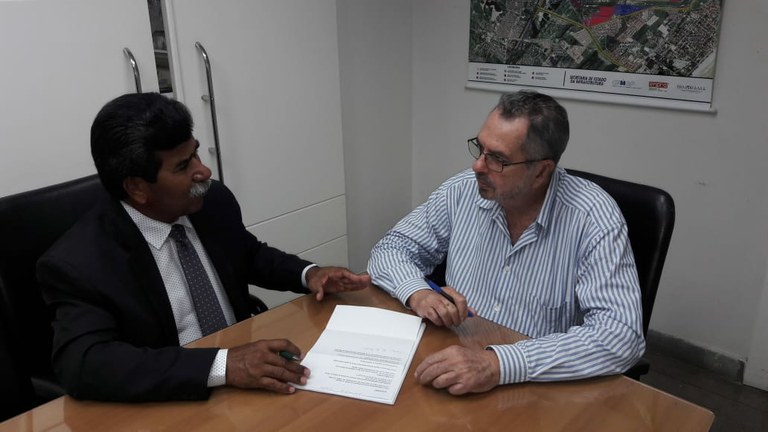 Bigode busca melhorias para o bairro São Conrado