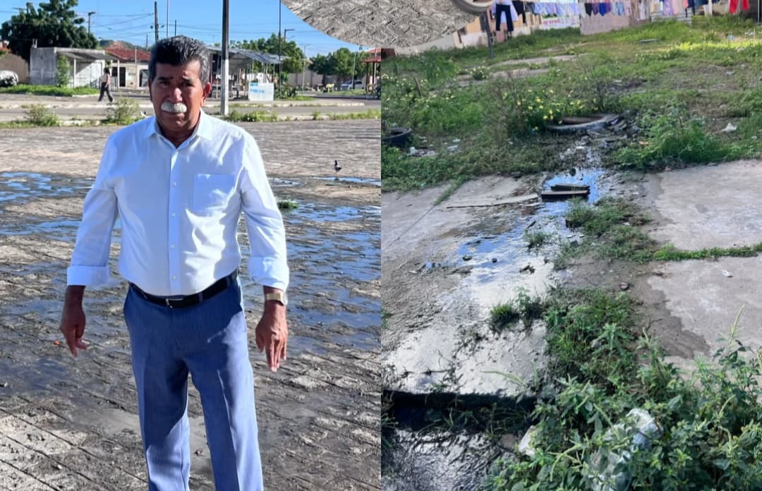 Bigode leva cobertura da mídia ao 17 de Março e dá visibilidade às queixas dos moradores