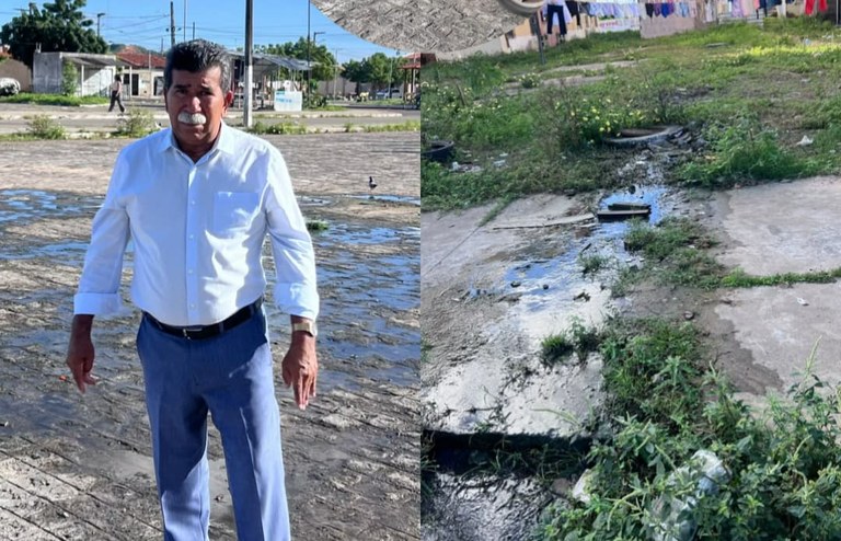 Bigode leva cobertura da mídia ao 17 de Março e dá visibilidade às queixas dos moradores