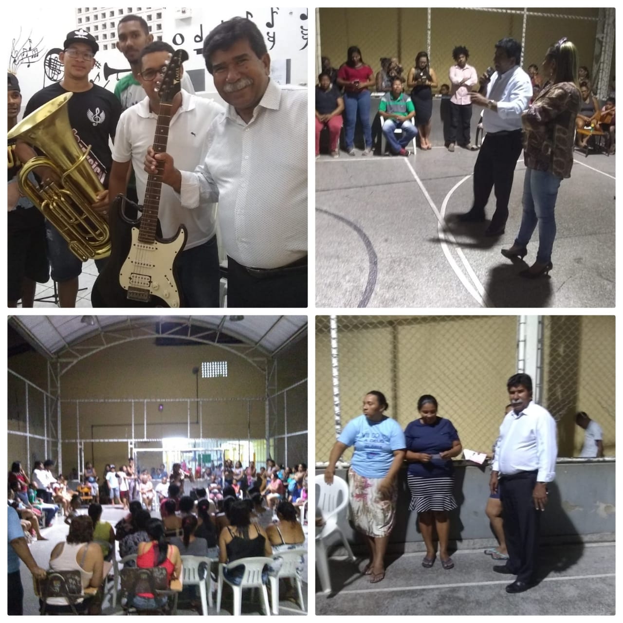 Bigode participa de palestra com mais de duzentos pais de alunos no bairro São Conrado