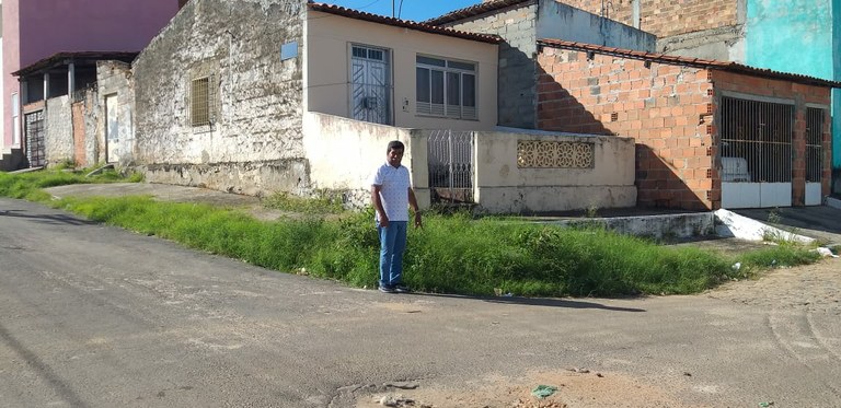 Bigode reivindica melhorias para o bairro Novo Paraíso