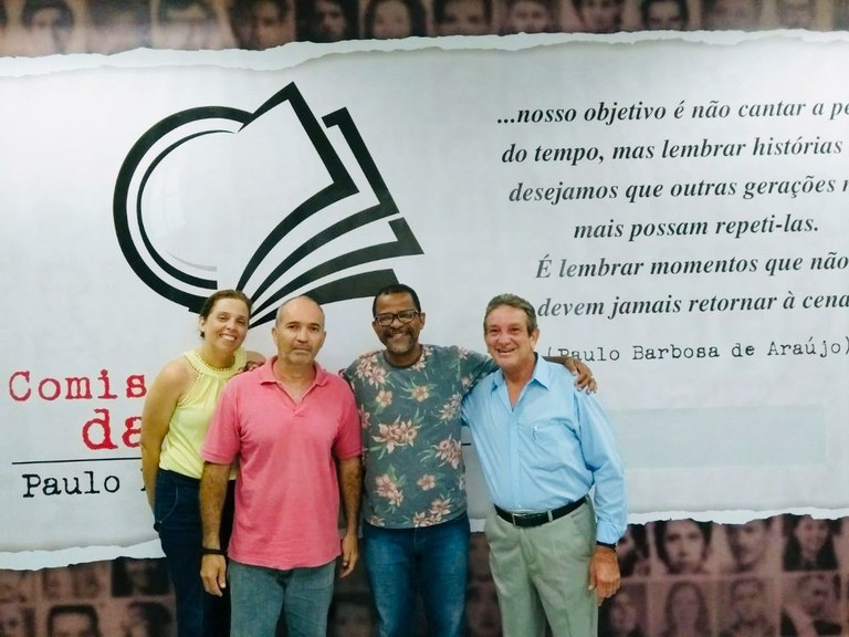 Bittencourt agradece ao Governo de Sergipe pelo retorno da Comissão da Verdade