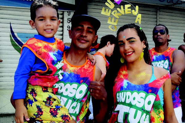 "Bloco Saudoso Tuca é da paz e da solidariedade", afirma Anderson de Tuca 