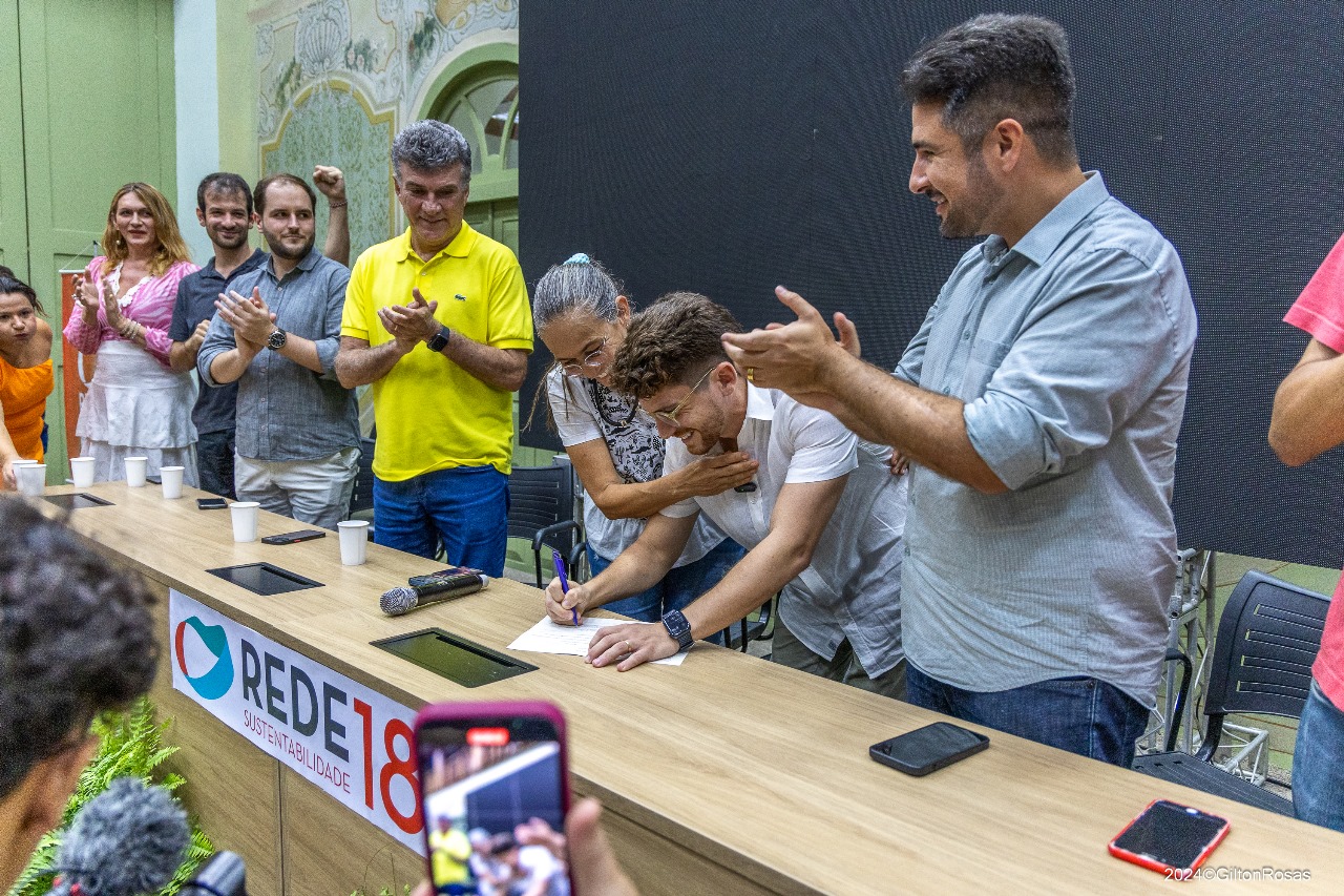 Breno Garibalde oficializa filiação à Rede Sustentabilidade