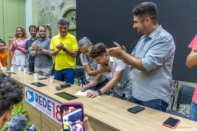 Breno Garibalde oficializa filiação à Rede Sustentabilidade