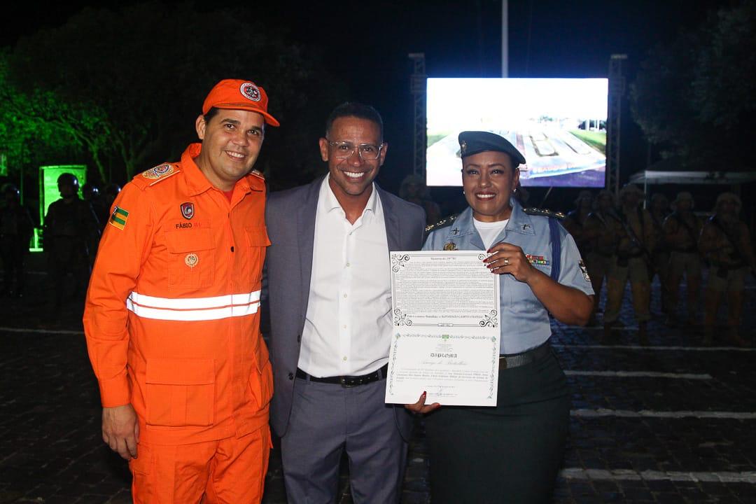 Vereador Sargento Byron participa de solenidade em comemoração aos 187 anos do 28° Batalhão de Caçadores de Sergipe