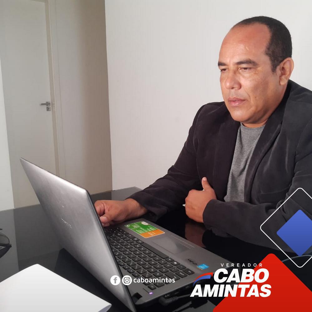 Cabo Amintas apoia projetos que beneficiam a educação e a saúde pública